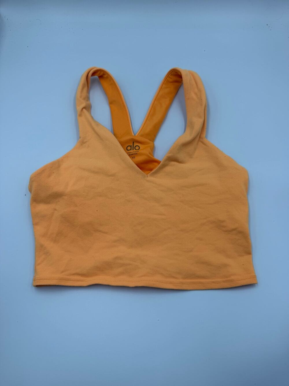 Alo yoga airbrush real bra tank xs